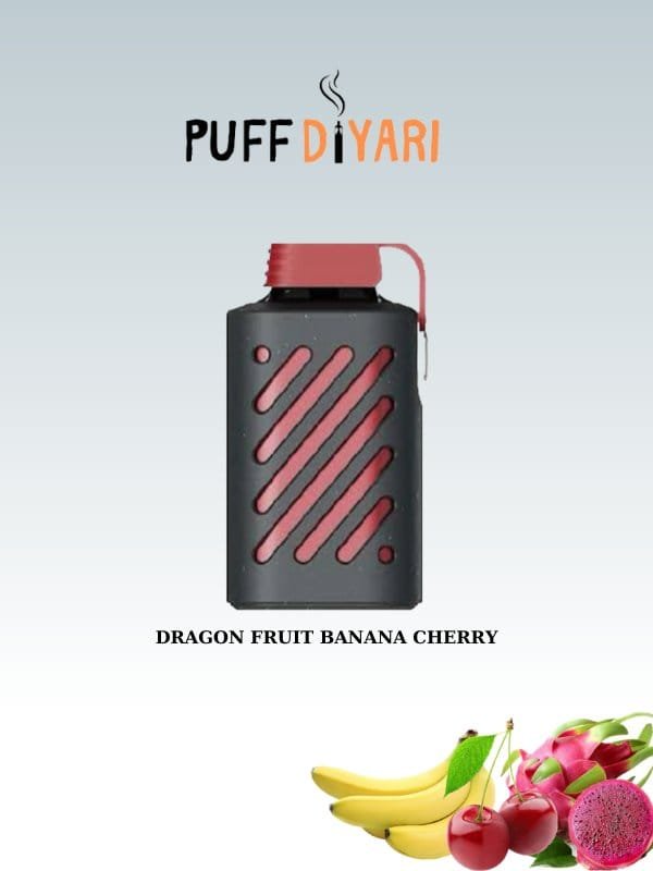 VOZOL GEAR 10000 PUFF DİSPOSABLE VAPE DRAGON FRUİT BANANA CHERRY