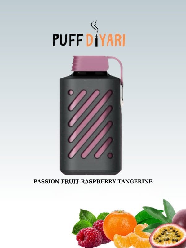VOZOL GEAR 10000 PUFF DİSPOSABLE VAPE PASSİON FRUİT RASPBERRY TANGERİNE