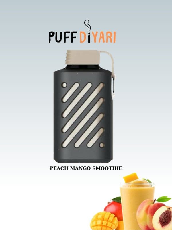 VOZOL GEAR 10000 PUFF DİSPOSABLE VAPE PEACH MANGO SMOOTHİE