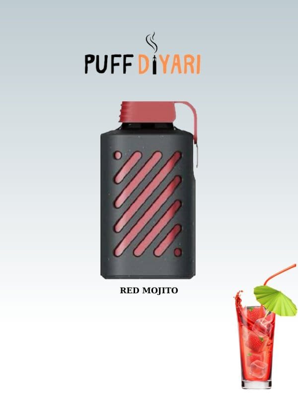 VOZOL GEAR 10000 PUFF DİSPOSABLE VAPE RED MOJİTO