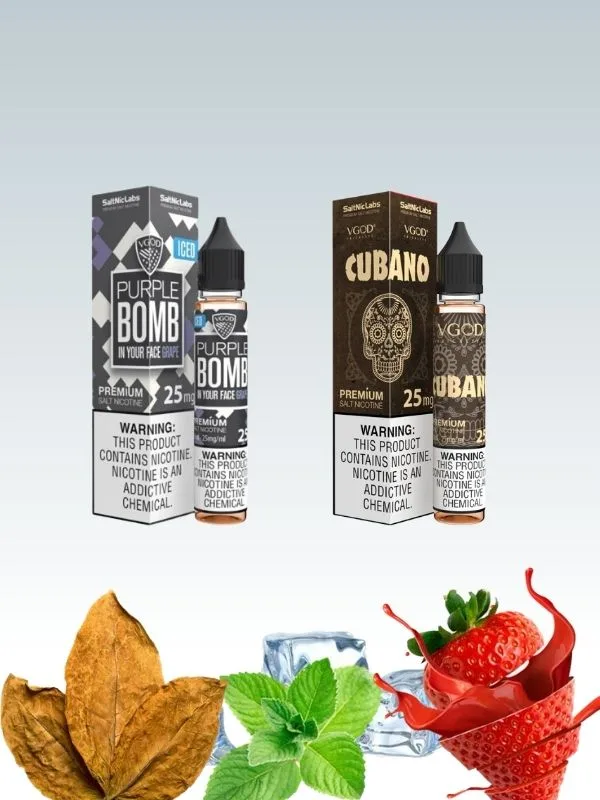 VGOD Salt Likit Aroma Çeşitleri DumanDiyari stoklarında sipariş ver