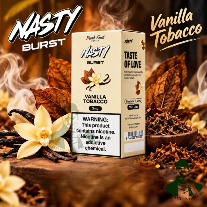 Nasty Burst Vanilla Tobacco 60 mL Likit