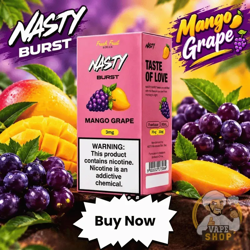 Nasty Burst Mango Grape 60 mL Likit